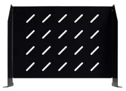 PULSAR σταθερό ράφι 19" RAPD600, για rack βάθους 600mm, 2U, μαύρο 2