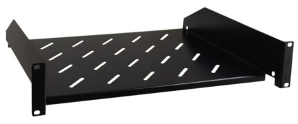 PULSAR σταθερό ράφι 19" RAPD600, για rack βάθους 600mm, 2U, μαύρο 2 PULSAR σταθερό ράφι 19" RAPD600, για rack βάθους 600mm, 2U, μαύρο 1