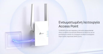 TP-LINK WiFi 6 range extender RE505X, AX1500 dual-band, Ver: 1.0 6