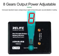 RELIFE ηλεκτροπόντα μπαταριών RL-936W, 8 επίπεδα, 4000mAh 7