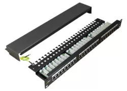 PULSAR patch panel RP-F24V6, 19"/1U, 24-port, FTP Cat 6 2 PULSAR patch panel RP-F24V6, 19"/1U, 24-port, FTP Cat 6 1