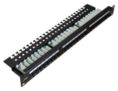 PULSAR patch panel RP-U24V6, 19"/1U, 24-port, UTP Cat 6 1