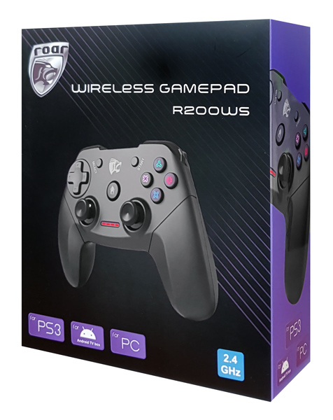 ROAR ασύρματο gamepad R200WS, με vibration, PC, PS3 & Android TV box 6 ROAR ασύρματο gamepad R200WS, με vibration, PC, PS3 & Android TV box - Image 4