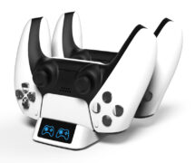ROAR βάση φόρτισης gamepad RR-0019 για 2x PS5 DualSense, λευκή 7 ROAR βάση φόρτισης gamepad RR-0019 για 2x PS5 DualSense, λευκή 2