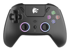 ROAR ασύρματο gamepad RR-0023, Switch/PS4/PC/iOS/Android, Bluetooth, μαύρο 1 ROAR ασύρματο gamepad RR-0023, Switch/PS4/PC/iOS/Android, Bluetooth, μαύρο