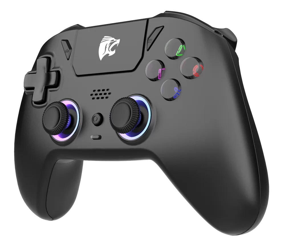 ROAR ασύρματο gamepad RR-0023, Switch/PS4/PC/iOS/Android, Bluetooth, μαύρο 4 ROAR ασύρματο gamepad RR-0023, Switch/PS4/PC/iOS/Android, Bluetooth, μαύρο - Image 2