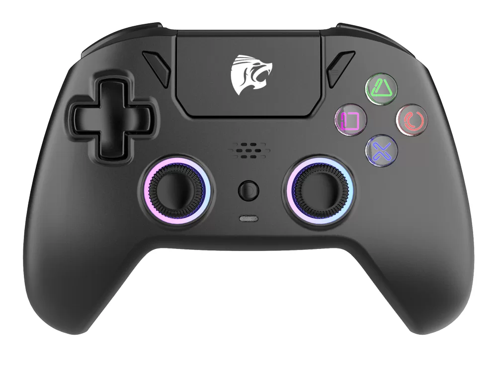 ROAR ασύρματο gamepad RR-0023, Switch/PS4/PC/iOS/Android, Bluetooth, μαύρο 3 ROAR ασύρματο gamepad RR-0023, Switch/PS4/PC/iOS/Android, Bluetooth, μαύρο