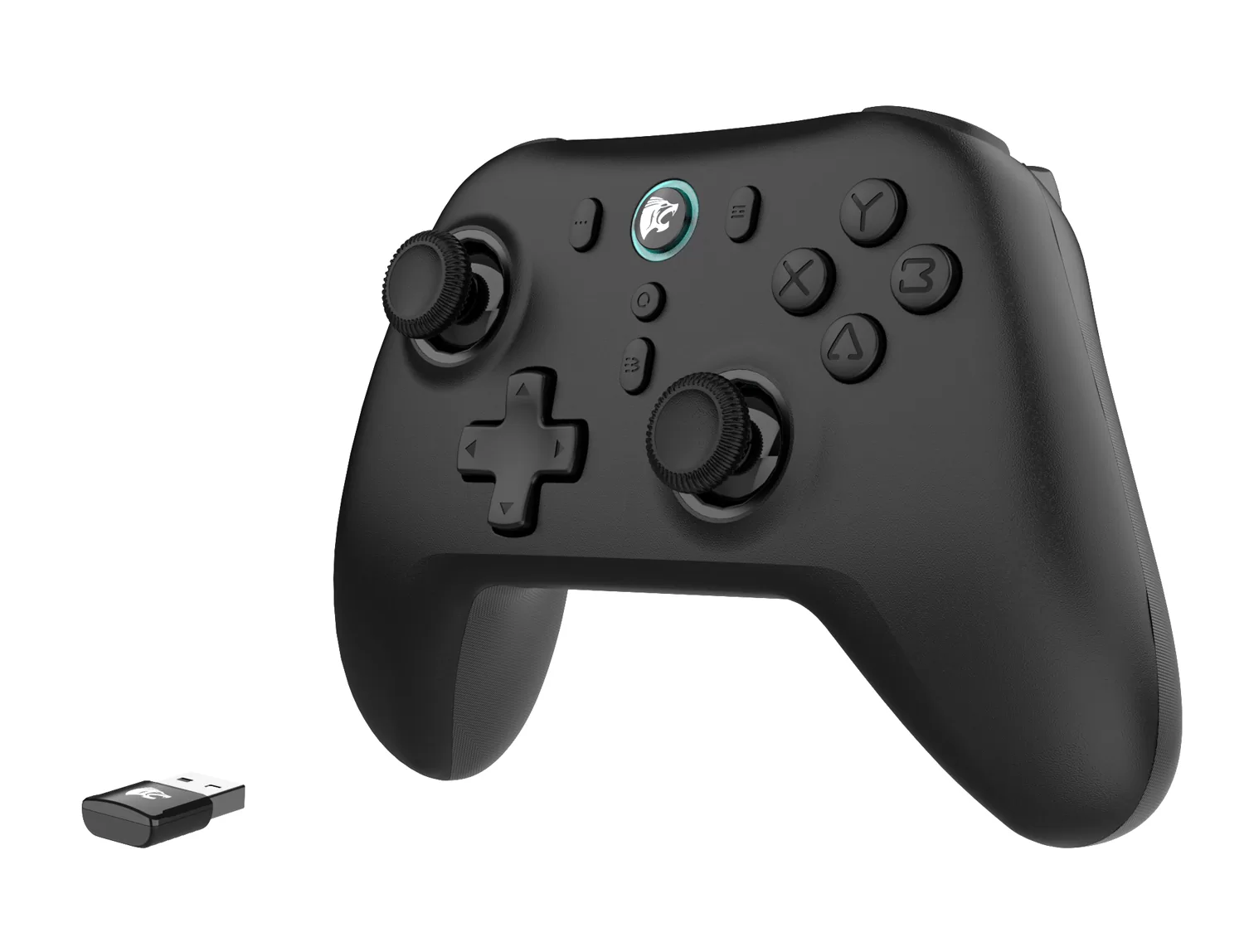 ROAR ασύρματο gamepad RR-0026 για Switch/PS3/PC/Android, 2.4GHz, μαύρο 7 ROAR ασύρματο gamepad RR-0026 για Switch/PS3/PC/Android, 2.4GHz, μαύρο - Image 5