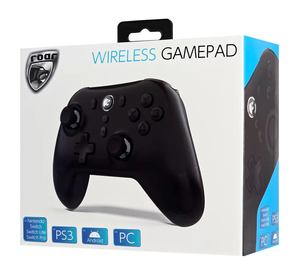 ROAR ασύρματο gamepad RR-0026 για Switch/PS3/PC/Android, 2.4GHz, μαύρο 8 ROAR ασύρματο gamepad RR-0026 για Switch/PS3/PC/Android, 2.4GHz, μαύρο - Image 6