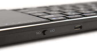 RIITEK ασύρματο πληκτρολόγιο RT721 με touchpad, Bluetooth & 2.4GHz 4