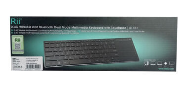 RIITEK ασύρματο πληκτρολόγιο RT721 με touchpad, Bluetooth & 2.4GHz 5