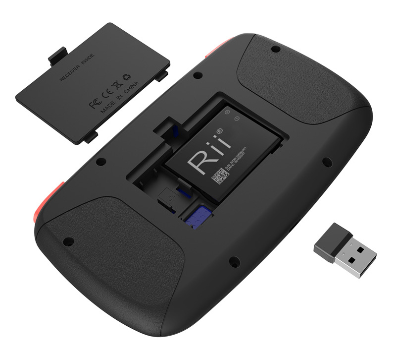 RIITEK ασύρματο mini πληκτρολόγιο i4, backlit, Bluetooth & 2.4GHz, μαύρο 6 RIITEK ασύρματο mini πληκτρολόγιο i4, backlit, Bluetooth & 2.4GHz, μαύρο - Image 4