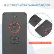 RIITEK ασύρματο mini πληκτρολόγιο K06, backlit, Bluetooth/2.4GHz, μαύρο 2
