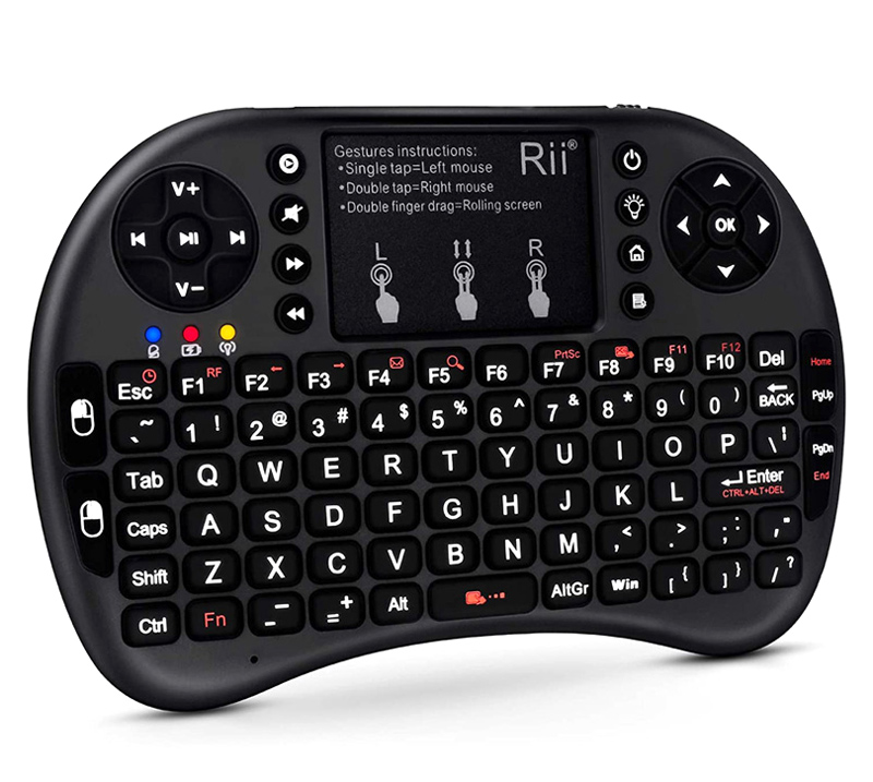 RIITEK ασύρματο πληκτρολόγιο Mini i8+ με touchpad, backlit, 2.4GHz 3 RIITEK ασύρματο πληκτρολόγιο Mini i8+ με touchpad, backlit, 2.4GHz