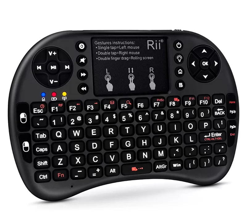 RIITEK ασύρματο πληκτρολόγιο Mini i8+ με touchpad, backlit, 2.4GHz 3 RIITEK ασύρματο πληκτρολόγιο Mini i8+ με touchpad, backlit, 2.4GHz
