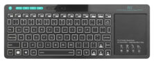 RIITEK ασύρματο πληκτρολόγιο Mini K18S με touchpad, RGB backlit, 2.4GHz & Bluetooth