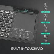 RIITEK ασύρματο πληκτρολόγιο Mini K18S με touchpad, RGB backlit, 2.4GHz & Bluetooth 11 RIITEK ασύρματο πληκτρολόγιο Mini K18S με touchpad, RGB backlit, 2.4GHz & Bluetooth 3