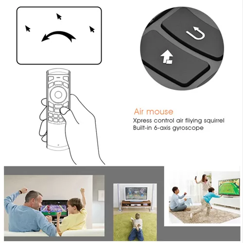 RIITEK τηλεχειριστήριο Mini i25 με πληκτρολόγιο & air mouse, 2.4GHz 4 RIITEK τηλεχειριστήριο Mini i25 με πληκτρολόγιο & air mouse, 2.4GHz - Image 2
