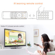RIITEK τηλεχειριστήριο Mini i25 με πληκτρολόγιο & air mouse, 2.4GHz 3