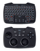 RIITEK ασύρματο gamepad & πληκτρολόγιο RK707, backlit, 2.4GHz, μαύρο 1