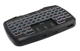 RIITEK ασύρματο gamepad & πληκτρολόγιο RK707, backlit, 2.4GHz, μαύρο 4