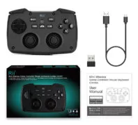 RIITEK ασύρματο gamepad & πληκτρολόγιο RK707, backlit, 2.4GHz, μαύρο 5