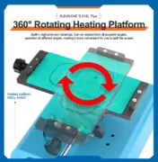 SUNSHINE διαχωριστής LCD οθόνης S-918L Plus για επισκευές κινητών, 400W 3