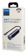 JOYROOM docking station S-H113-DG, 4 θυρών, USB-C, 100W PD, 4K, γκρι 11 JOYROOM docking station S-H113-DG, 4 θυρών, USB-C, 100W PD, 4K, γκρι 5