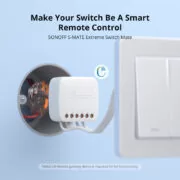 SONOFF smart διακόπτης S-MATE2, 3 κανάλια, μπαταρίας, λευκός 2