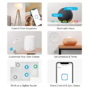 SONOFF smart αντάπτορας ρεύματος S26R2ZBTPF μονός, ZigBee, 4000W, λευκός 3