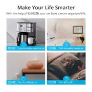 SONOFF smart αντάπτορας ρεύματος S26R2ZBTPF μονός, ZigBee, 4000W, λευκός 6