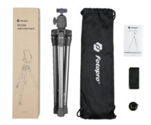 FOTOPRO τρίποδο φωτογράφισης S3 Lite, πτυσσόμενο έως 127cm, έως 2.5kg, γκρι 13 FOTOPRO τρίποδο φωτογράφισης S3 Lite, πτυσσόμενο έως 127cm, έως 2.5kg, γκρι 6