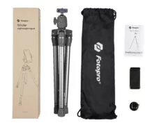 FOTOPRO τρίποδο φωτογράφισης S3 Lite, πτυσσόμενο έως 127cm, έως 2.5kg, γκρι 6