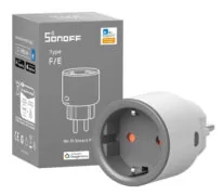 SONOFF smart αντάπτορας ρεύματος S60TPF, μονός, 4000W, WiFi, λευκός 3