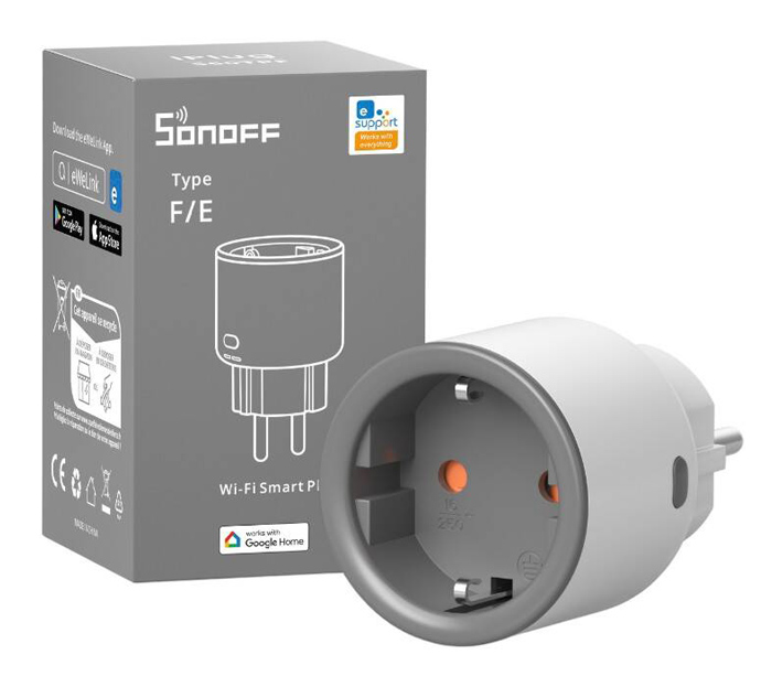 SONOFF smart αντάπτορας ρεύματος S60TPF, μονός, 4000W, WiFi, λευκός 5 SONOFF smart αντάπτορας ρεύματος S60TPF, μονός, 4000W, WiFi, λευκός - Image 3