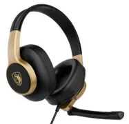 SADES gaming headset UPOWER, 3.5mm σύνδεση, 40mm, μαύρο/χρυσό 5