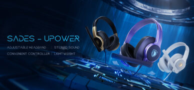 SADES gaming headset UPOWER, 3.5mm σύνδεση, 40mm, μαύρο/χρυσό 14 SADES gaming headset UPOWER, 3.5mm σύνδεση, 40mm, μαύρο/χρυσό 6