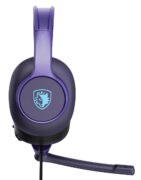 SADES gaming headset UPOWER, 3.5mm σύνδεση, 40mm, μωβ 2