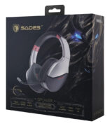 SADES gaming headset SPOWER, 3.5mm σύνδεση, 40mm, multi-platform, ασημί 13 SADES gaming headset SPOWER, 3.5mm σύνδεση, 40mm, multi-platform, ασημί 6
