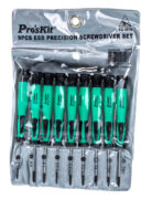 PROSKIT σετ κατσαβιδιών ακριβείας SD-0839, 9τμχ 2