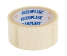 SELLOPLAST Αυτοκόλλητη ταινία SEL-005, διάφανη, 48mm, 60m, 6τμχ