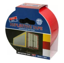PRIMO TAPE αντανακλαστική ταινία SEL-025, 48mm x 10m, κόκκινη