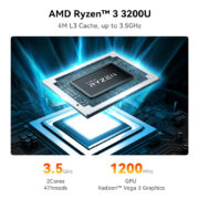 BEELINK mini PC SER3, AMD 3200U, 16GB, 500GB M.2, Windows 11 Pro 17 BEELINK mini PC SER3, AMD 3200U, 16GB, 500GB M.2, Windows 11 Pro 5