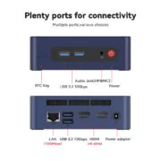BEELINK mini PC SER3, AMD 3200U, 16GB, 500GB M.2, Windows 11 Pro 10
