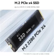 BEELINK mini PC SER5 Pro, AMD 5625U, 16GB, 500GB M.2, Windows 11 Pro 7