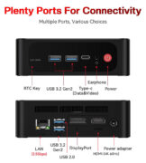 BEELINK mini PC SER5 Pro, AMD 5625U, 16GB, 500GB M.2, Windows 11 Pro 20 BEELINK mini PC SER5 Pro, AMD 5625U, 16GB, 500GB M.2, Windows 11 Pro 8