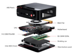BEELINK mini PC SER5 Pro, AMD 5625U, 16GB, 500GB M.2, Windows 11 Pro 22 BEELINK mini PC SER5 Pro, AMD 5625U, 16GB, 500GB M.2, Windows 11 Pro 10