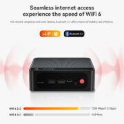 BEELINK mini PC SER5 Max, AMD 7735HS, 24GB, 500GB M.2, Windows 11 Pro 25 BEELINK mini PC SER5 Max, AMD 7735HS, 24GB, 500GB M.2, Windows 11 Pro 11