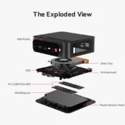 BEELINK mini PC SER5 Max, AMD 7735HS, 24GB, 500GB M.2, Windows 11 Pro 13