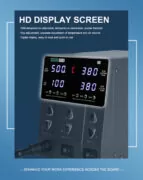 SUGON σταθμός συγκόλλησης 212 με κολλητήρι & air gun, 760W, 200-450 °C 7